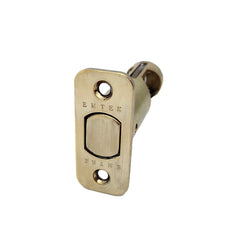 EMTEK Emtek LC4-DBLCH237R-US3 Radius Deadbolt Latch 2-3/8 in