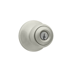 KWIKSET Kwikset 400P-15 Polo Knob Entry Lock Satin Nickel
