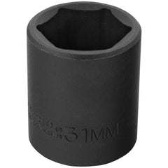 PROTO Proto J7431M Impact Socket 1/2 in Drive 31mm 6-point