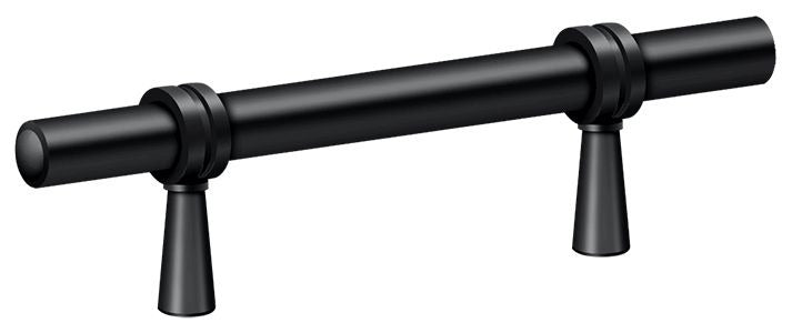 DELTANA Deltana P310U19 Adjustable Pull Black Finish
