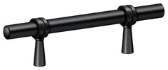 DELTANA Deltana P310U19 Adjustable Pull Black Finish