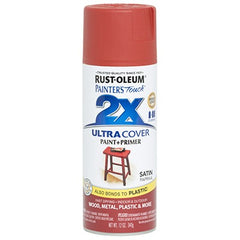 RUST-OLEUM Rust-oleum 249068 Satin Spray Paint 12 Oz Paprika