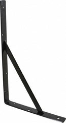 KNAPE & VOGT Knape Vogt 208 Blk 400 L-bracket 1000 Lb Wall Mount