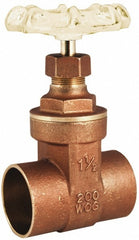 LEGEND VALVE Legend Valve 104-474NL 3/4 Inch Sweat Brass Gate Valve
