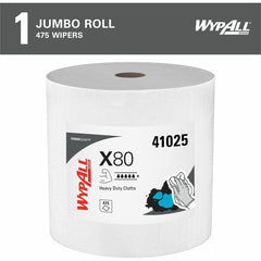 KIMBERLY-CLARK Kimberly-Clark KCC41025 Wypall PowerClean X80 heavy duty cloths (12.5 x 12.2 in / 475 count)