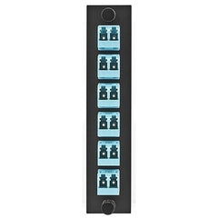 HUBBELL Hubbell Premise Wiring FSPNLCDS6AQ Fiber Adapter Panel