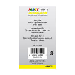 SATCO-NUVO Satco-Nuvo S6092 A19 Incandescent 25W 130V Medium Base 1000 Hour