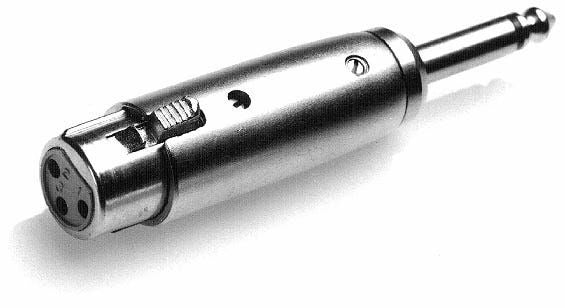 CALRAD Calrad 35-452 Xlr Female to 1/4 Inch Mono Plug Adapter