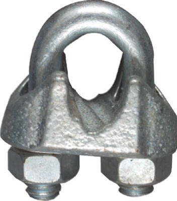 NATIONAL HARDWARE National Mfg N248-302 Zinc Cable Clamp 5/16 in 10 Pack