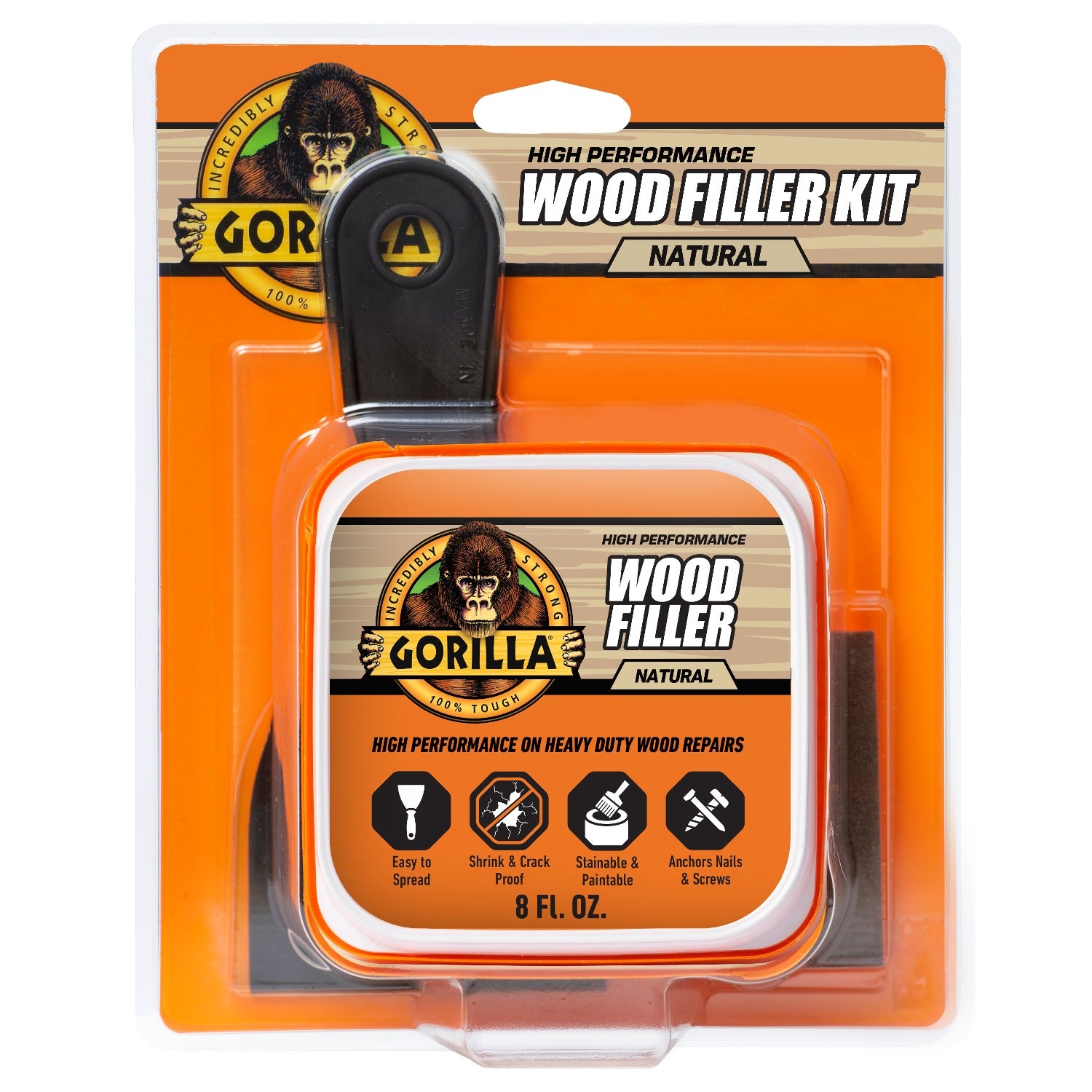 GORILLA GLUE Gorilla Glue 107072 Wood Filler 6 oz