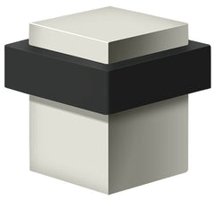 DELTANA Deltana UFBS138U14 Square Floor Bumper Bright Nickel