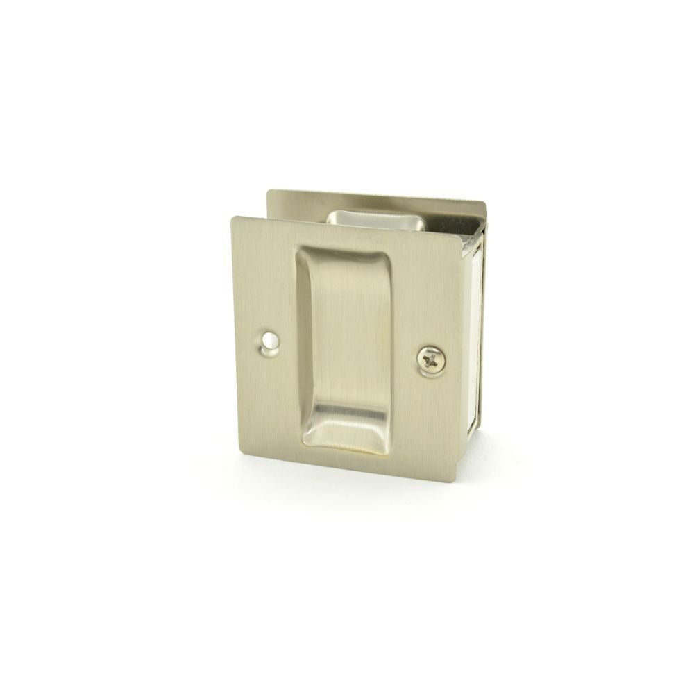 TRIMCO Trimco 1064619 Passage Pocket Door Lock Satin Nickel