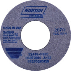 NORTON Norton 66253263128 Surface Grinding Wheel 12in 46 Grit