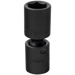 PROTO Proto J78417MP Impact Socket 3/8 in Drive 17mm 6-pt