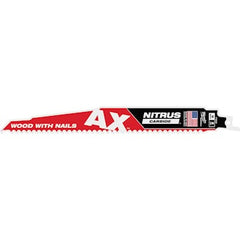 MILWAUKEE Milwaukee 48-00-7252 AX with Nitrus Carbide Sawzall Blade 9 in (1 Pack)