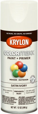 KRYLON Krylon K05567007 Satin Spray Paint 12 Oz Ivy