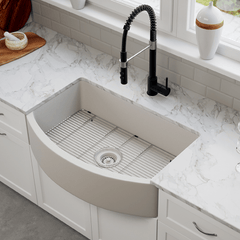 DAKOTA Dakota Plumbing Products GSE-QCA3320-BE Farmhouse Kitchen Sink