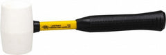 NUPLA Nupla 13115 Soft Face Rubber Hammer 1 Lb Fiberglass Handle