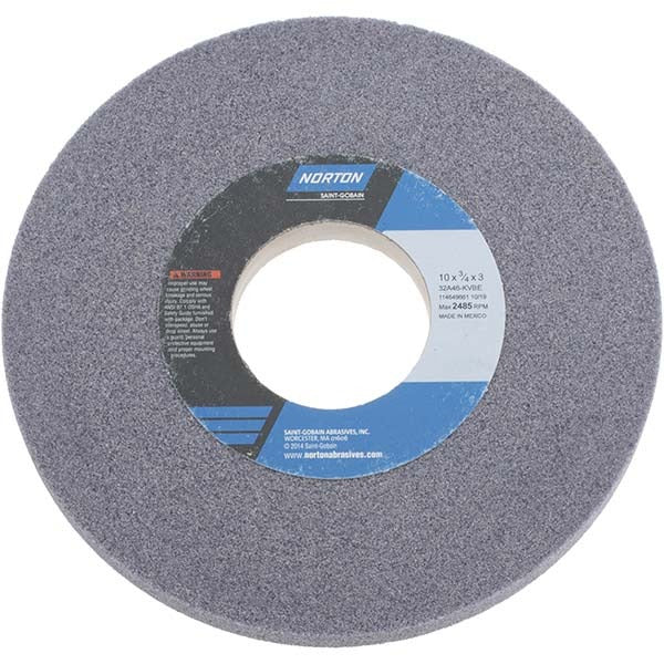 NORTON Norton 66253160031 Surface Grinding Wheel 10in 46 Grit