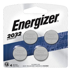 ENERGIZER Eveready Battery Co 2032BP-4 Lithium Coin Battery 3V 4