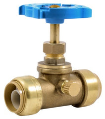 SHARKBITE Sharkbite/cash Acme 24635LF 3/4 Inch Stop Valve with Drain
