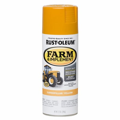 RUST-OLEUM Rust-oleum 280140 Enamel Spray Paint Caterpillar Yellow