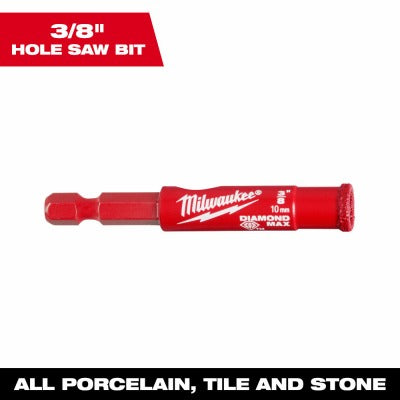 MILWAUKEE Milwaukee 49-56-0509 Diamond Max Hole Saw 3/8 Inch