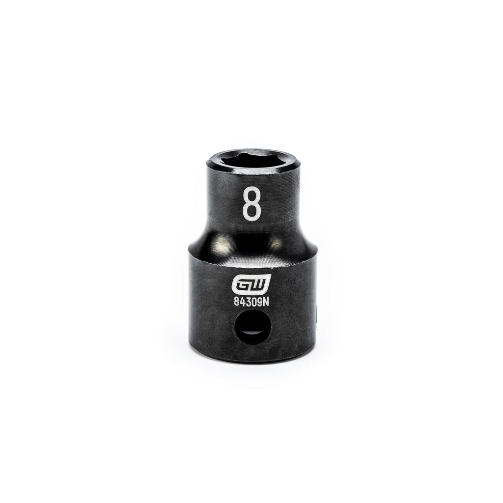 GEARWRENCH Gearwrench 84309N Impact Socket 3/8 in Drive 8mm 6-pt
