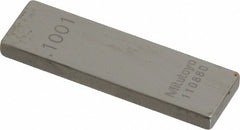 MITUTOYO Mitutoyo 611121-541 Steel Gage Block 0.1001 in Grade AS-1