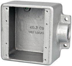 THOMAS & BETTS Thomas Betts FD22-TB 2 Gang Iron Device Box