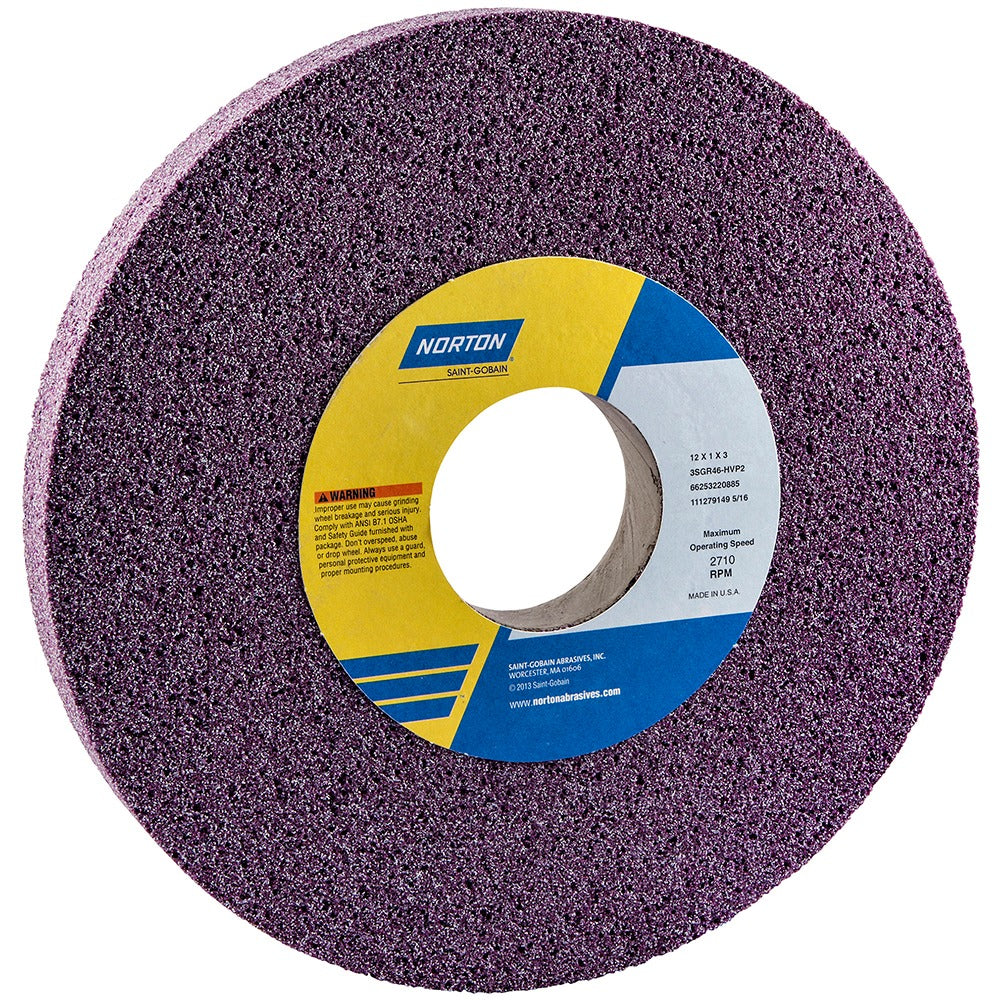 NORTON Norton 66253220885 Surface Grinding Wheel 12in 46 Grit