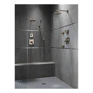 DELTA FAUCET Delta Faucet 50570-SS Square Hand Shower Wall Elbow Brass