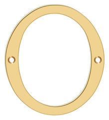 DELTANA Deltana RN4-0 4 Inch Solid Brass House Number