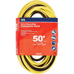 DO IT BEST Do It Best 510831 50 ft. 12/3 extra heavy-duty contractor extension cord 15A/125V