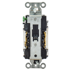 Hubbell Wiring Device-Kellems DR15NLWH HCI DR15NLWH TAMP RES, DECO FACE, N 15A 125V