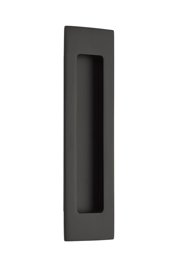 EMTEK Emtek 220307US19 Modern Rectangular Flush Pull Flat Black