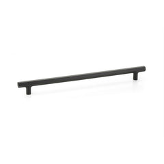 EMTEK Emtek 86681US19 Mod Hex Cabinet Pull 12in Ctc Flat Black
