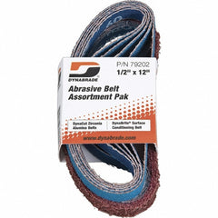 DYNABRADE Dynabrade 79202 Abrasive Belt 60 80 Grit 1/2x12 in Pack 11