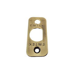EMTEK Emtek 83231US7 Radius Corner Faceplate French Antique Brass
