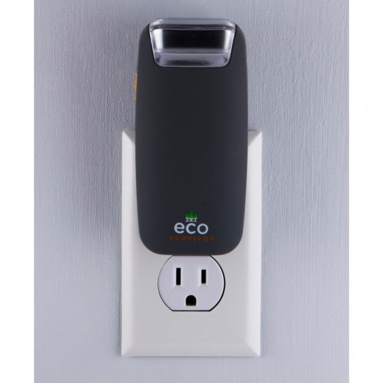 JASCO Jasco 37807 Night Light, LED Lamp, Black Rubberized Housing