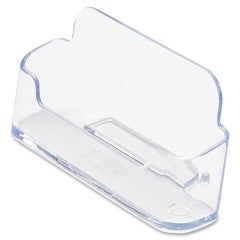 DEFLECTO Deflecto DEF70101 Business Card Holder (3.88 x 1.81 x 1.38 inches / 1 Each) 70101
