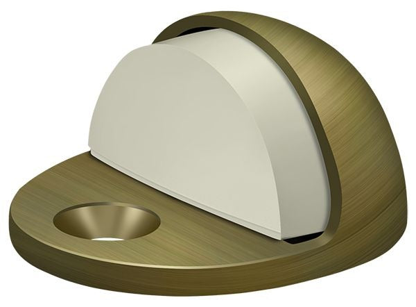 DELTANA Deltana DSLP316U5 Dome Stop Low Profile Antique Brass