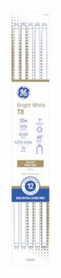 GE G E Lighting 93130595 T8 Fluorescent Lamp 32W 12 Pack