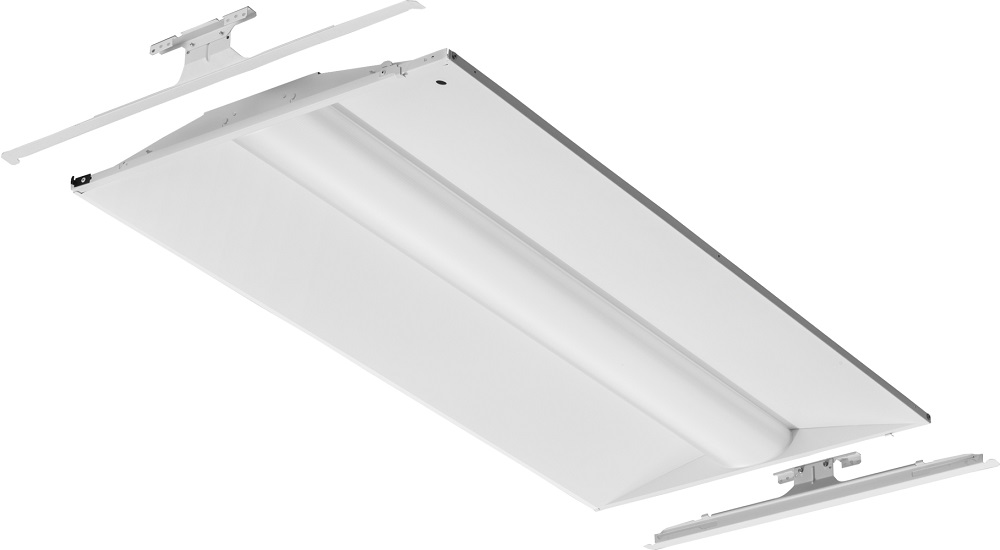 LITHONIA LIGHTING Lithonia Lighting 2BLT4R40LADPLP840 Nominal 4000 Lumens Acrylic Diffuser Linear Prismatic Lens 80+ CRI 4000K