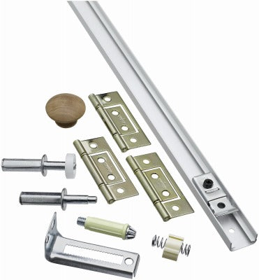 NATIONAL HARDWARE National Mfg N343-715 Folding Door Hardware Set 36in White 5pk