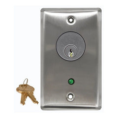 CAMDEN DOOR CONTROLS Camden Door Controls CM-1220-7112-60KD Flush Mount Key Switch
