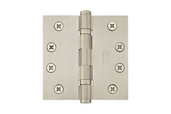 EMTEK Emtek 96414US15 Solid Brass Ball Bearing Hinge Pair Satin Nickel
