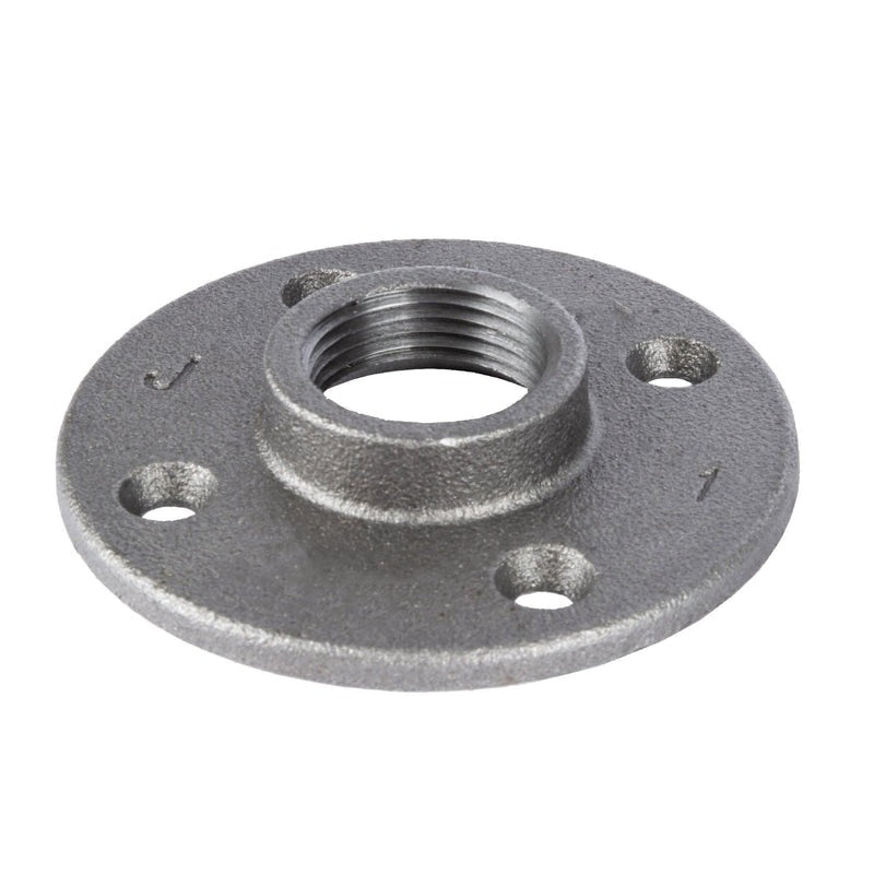 CODA RESOURCES Coda Resources 506152 Black Floor Flange 1 Inch