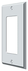 DELTANA Deltana SWP4754U26 Single Rocker Switch Plate Chrome