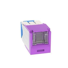 PANDUIT Panduit CJH6X88TGVL Cat6a Spring Shuttered Jack